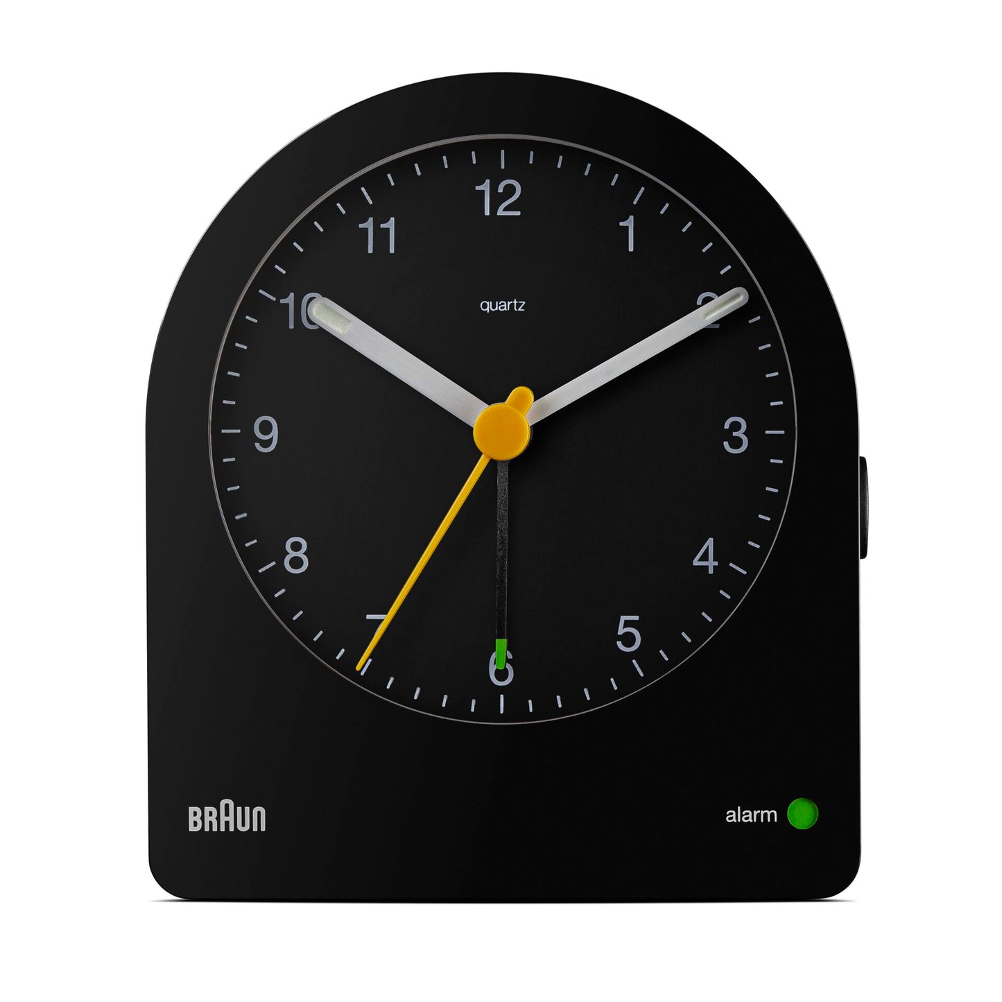 BRAUN BC22 BK quartz alarm clock black