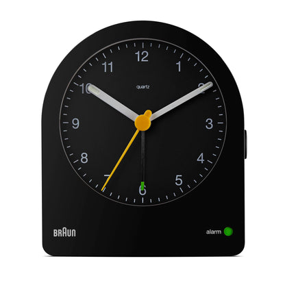 BRAUN BC22 BK quartz alarm clock black