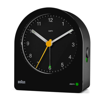BRAUN BC22 BK quartz alarm clock black