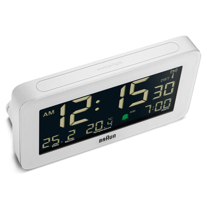 BRAUN BC10 DCF-W Radio alarm clock white