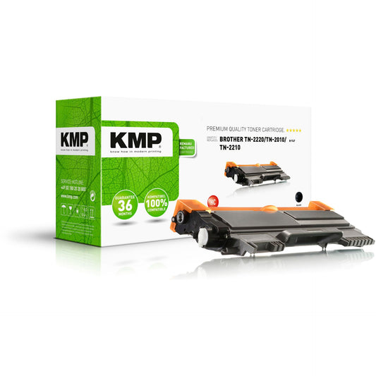 KMP B-T47 Toner black comp. with Brother TN-2220/2010