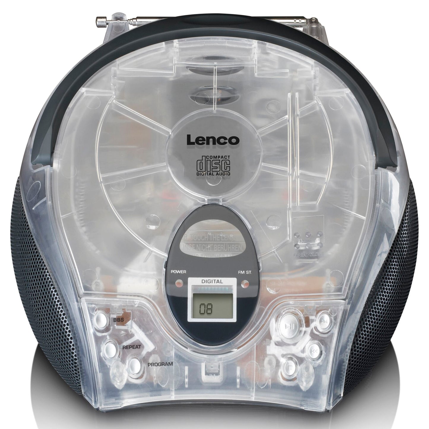 Lenco SCD-24 transparent
