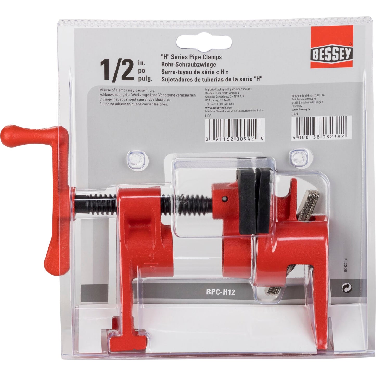 BESSEY  Pipe Clamp BPC-H12