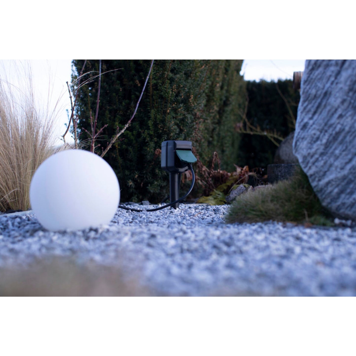 Brennenstuhl WIFI Garden Socket with Ground Spike