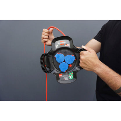 Brennenstuhl Rubber Cable Reel X-Gum IP44 10m H07RN-F 3G1.5