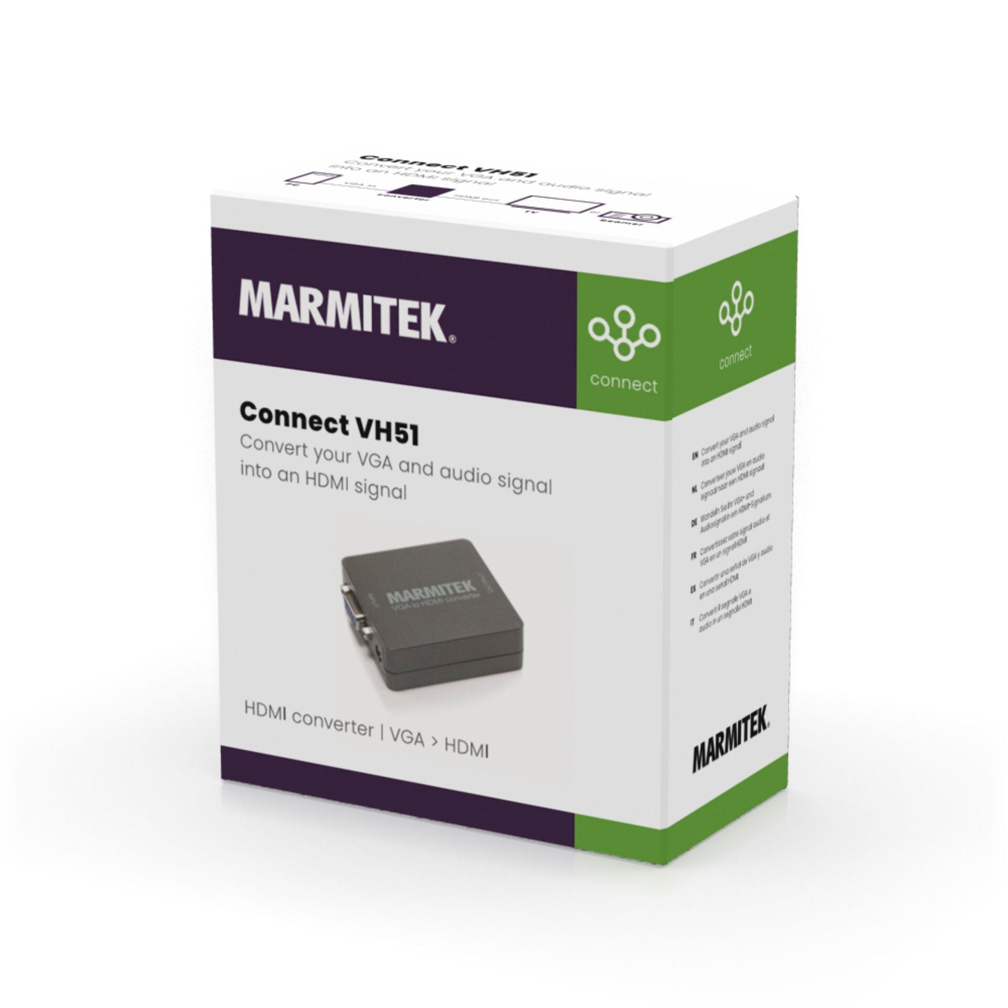 Marmitek Connect HV15 HDMI Converter HDMI to VGA