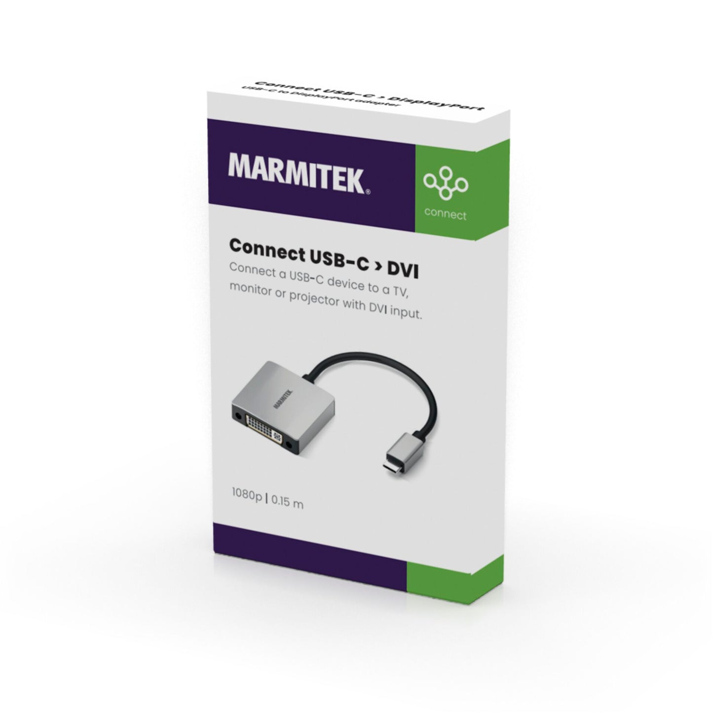 Marmitek Connect USB-C to DVI Adapter