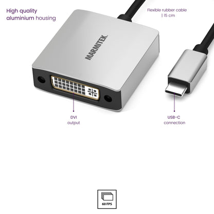 Marmitek Connect USB-C to DVI Adapter