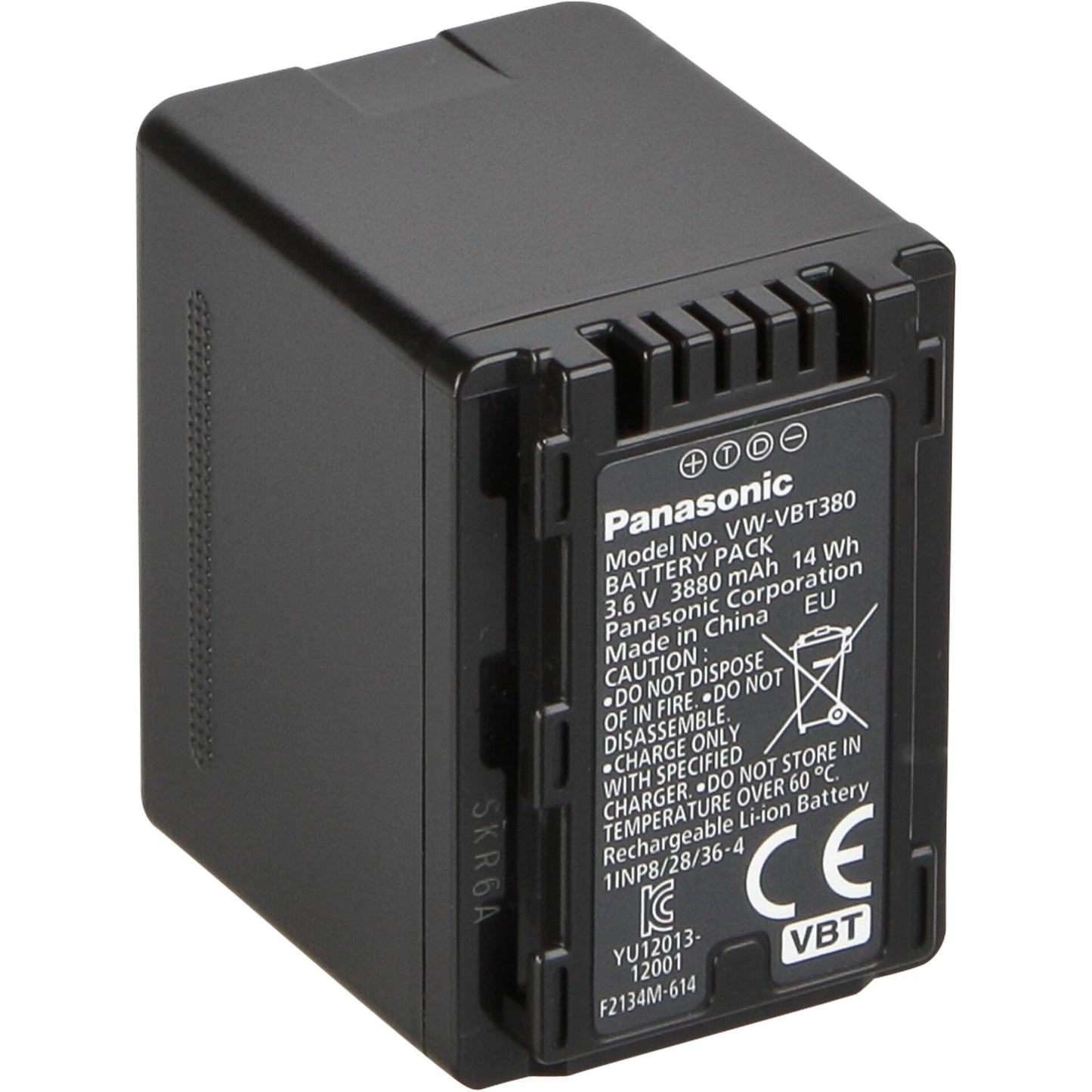 Panasonic VW-VBT380E Rechargeable Battery 3800 mAh