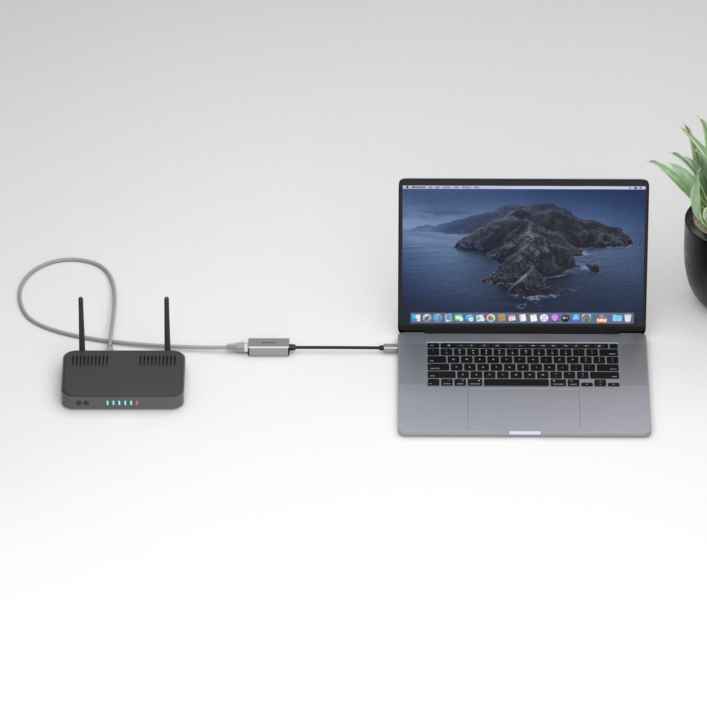 Marmitek Connect USB-C to Ethernet Adapter