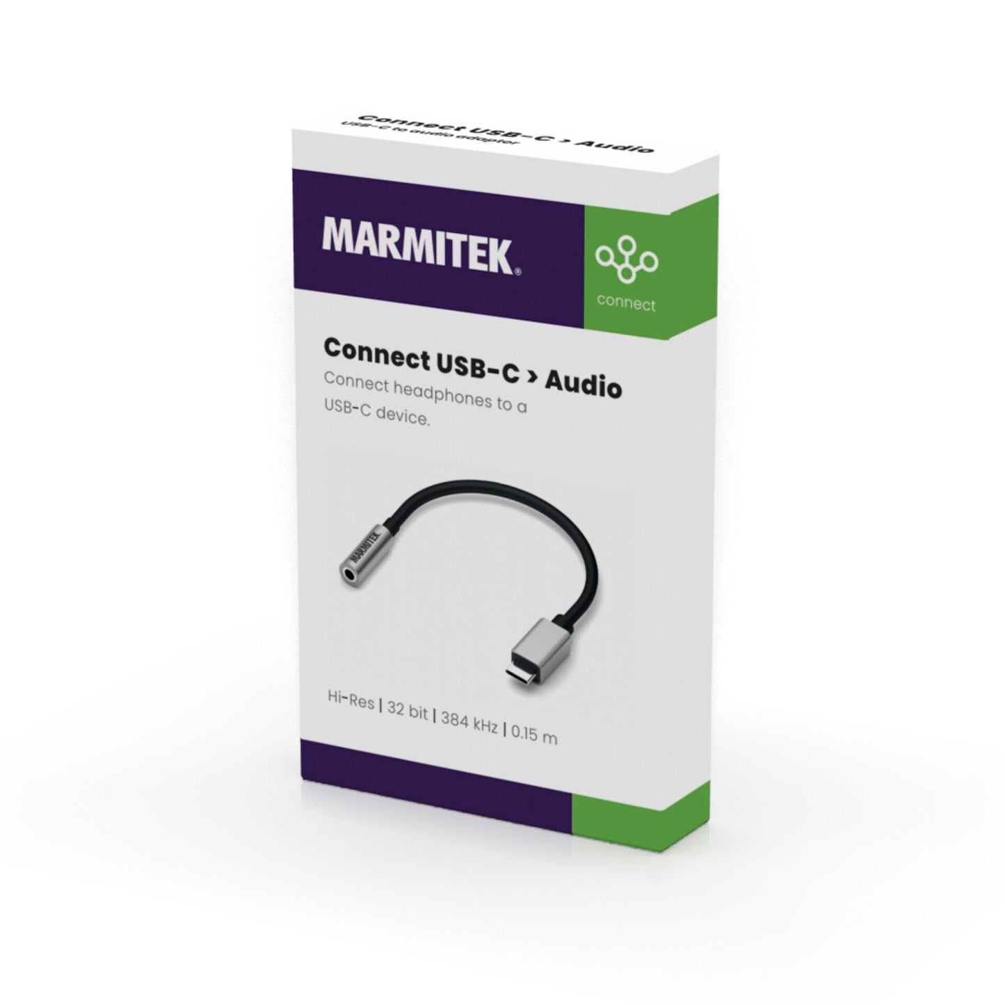 Marmitek Connect USB-C to Audio Adapter 35mm