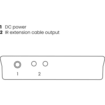 Marmitek Invisible Control Black IR Extension