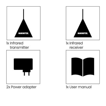 Marmitek Powermid XL IR Extension wireless