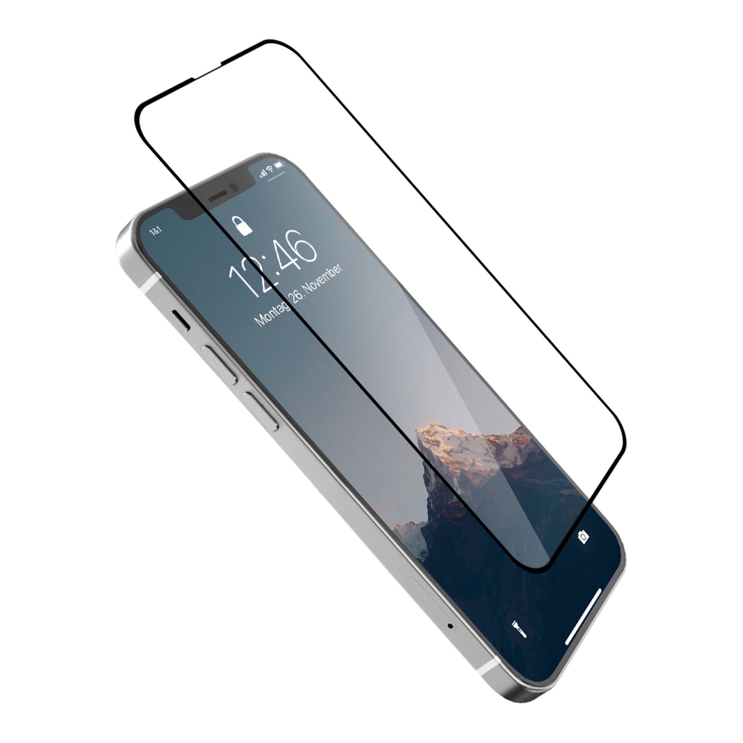 Woodcessories 3D Premium Black iPhone 13 Pro Max Tempered Glass
