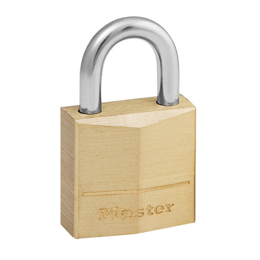 Master Lock Solid Brass Padlock 120EURD