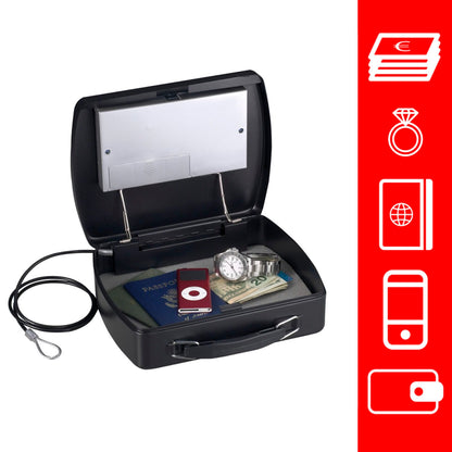 Master Lock Portable Personal Safe  P008EML