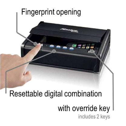 Master Lock Small Safe MLD08EB biometric lock