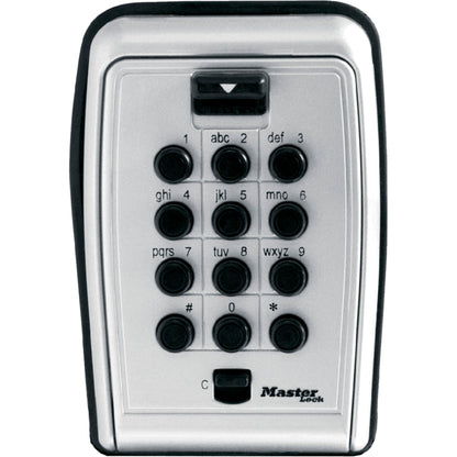 Master Lock Key Safe + Wall Mount Push Button Set 5423EURD