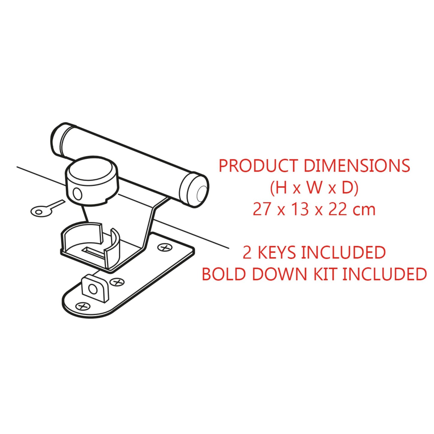Master Lock Door Lock Garage Protection  1488EURDAT