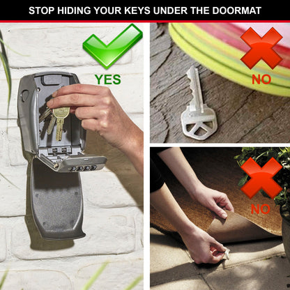 Master Lock Key Safe + Security Access Mount           5415EURD