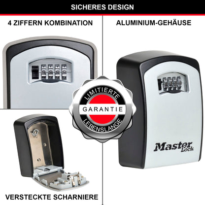 Master Lock Key Safe + Assembly Kit