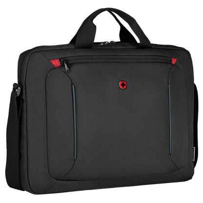 Wenger BQ 16  Laptop Slimcase Toploader Laptop Bag black