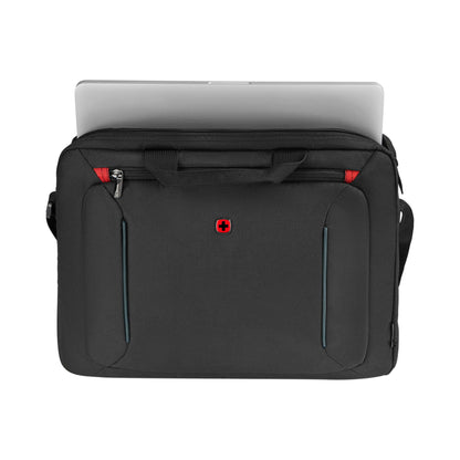 Wenger BQ 16  Laptop Slimcase Toploader Laptop Bag black
