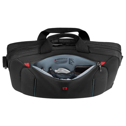 Wenger BQ 16  Laptop Slimcase Toploader Laptop Bag black
