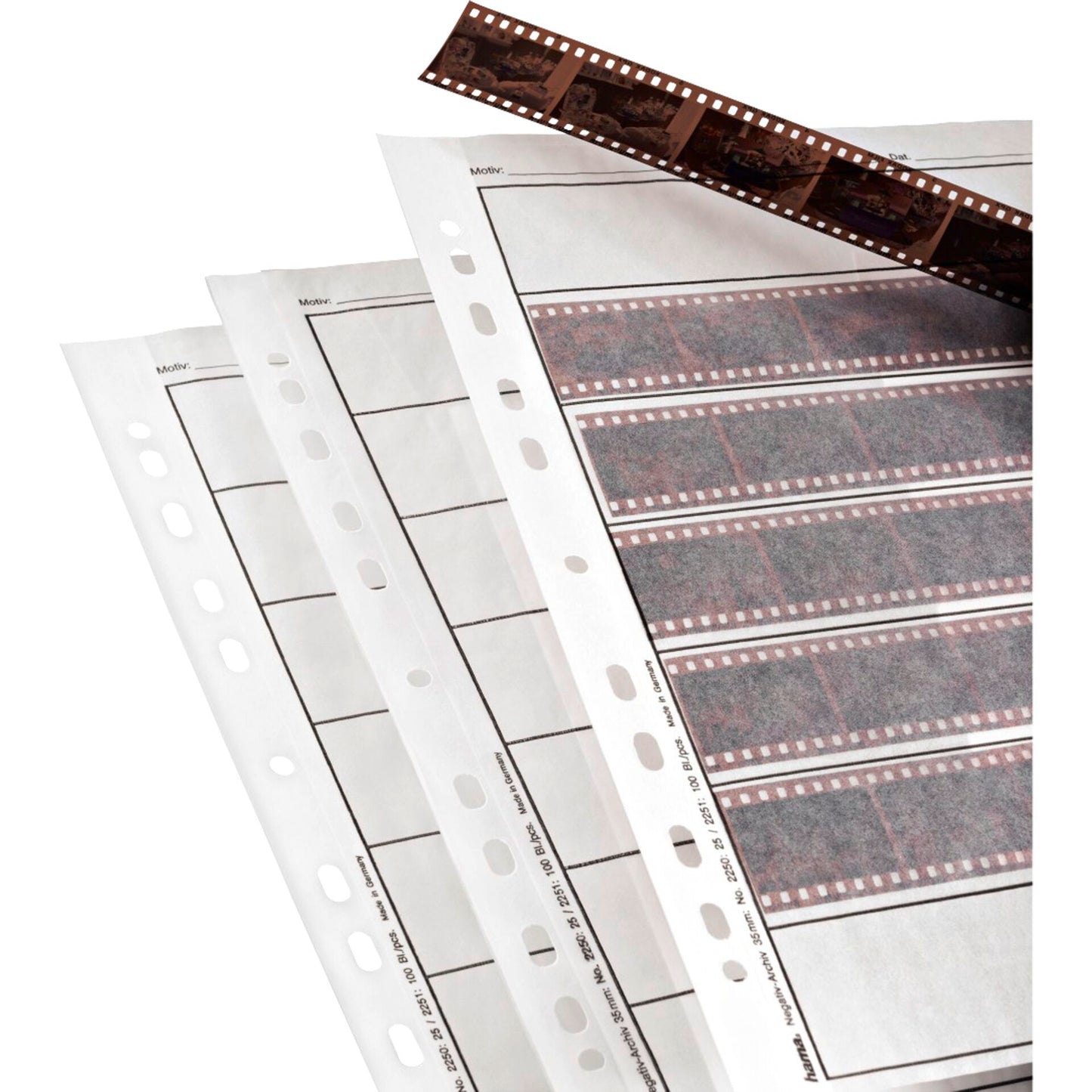 Hama Negativ Sleeves glassine matt 24x36 100 Sh. 260x310 2251