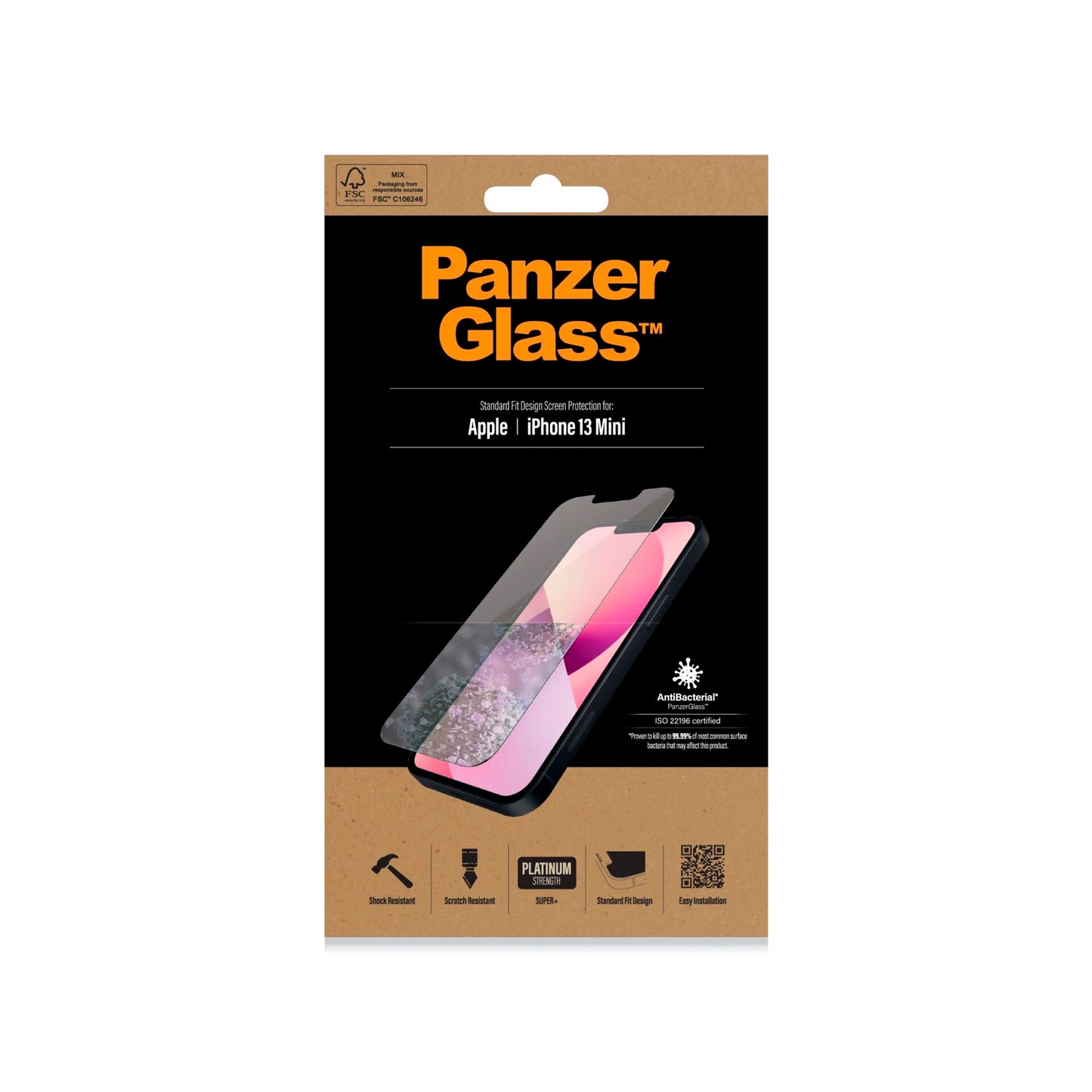 PanzerGlass Standard Fit clear for iPhone 13 mini