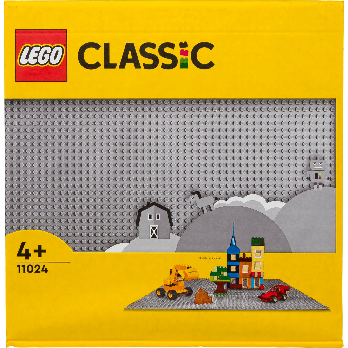 LEGO Classic 11024 Grey Baseplate