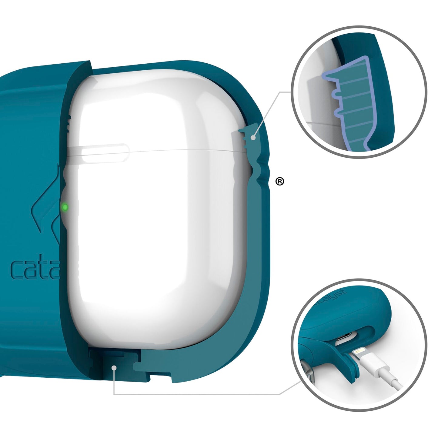 Catalyst AirPods 3. Gen. Wasserdichtes Case Marine Blue