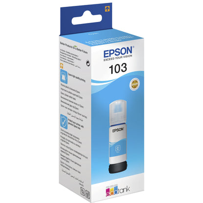 Epson EcoTank cyan T 103 65 ml               T 00S2