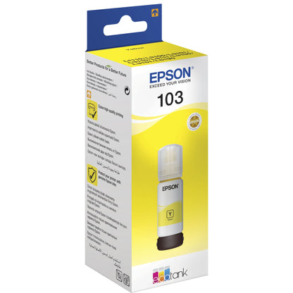 Epson EcoTank yellow T 103 65 ml               T 00S4