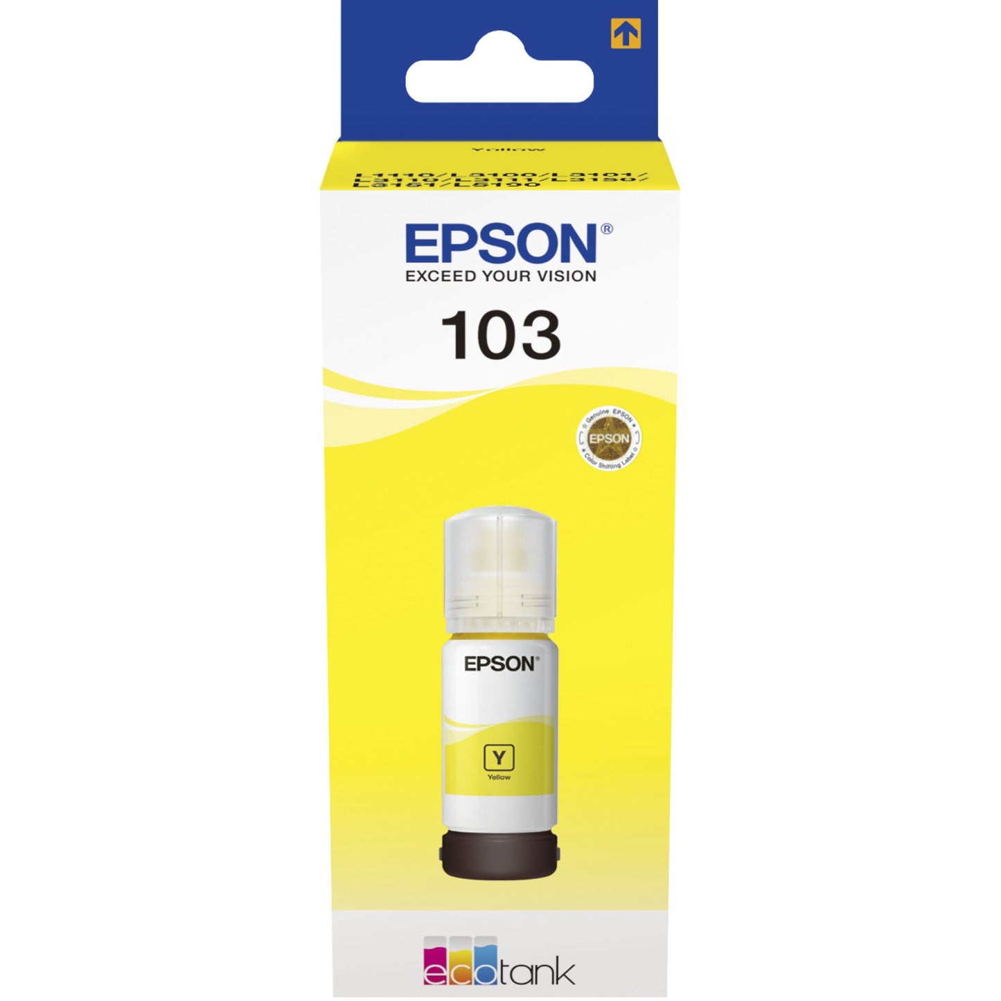Epson EcoTank yellow T 103 65 ml               T 00S4
