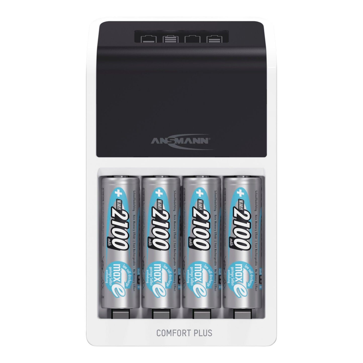 Ansmann Comfort Plus Charger incl. 4xAA2100 Akku 1001-0094-01