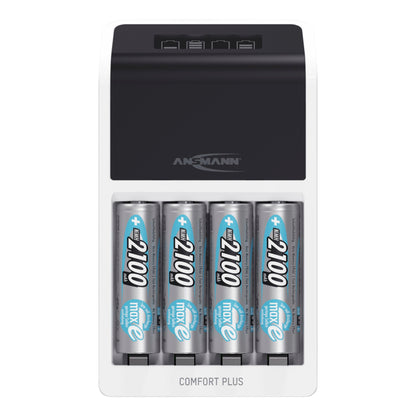 Ansmann Comfort Plus Charger incl. 4xAA2100 Akku 1001-0094-01