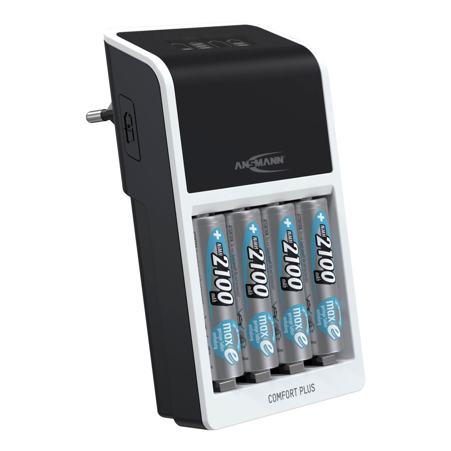 Ansmann Comfort Plus Charger incl. 4xAA2100 Akku 1001-0094-01