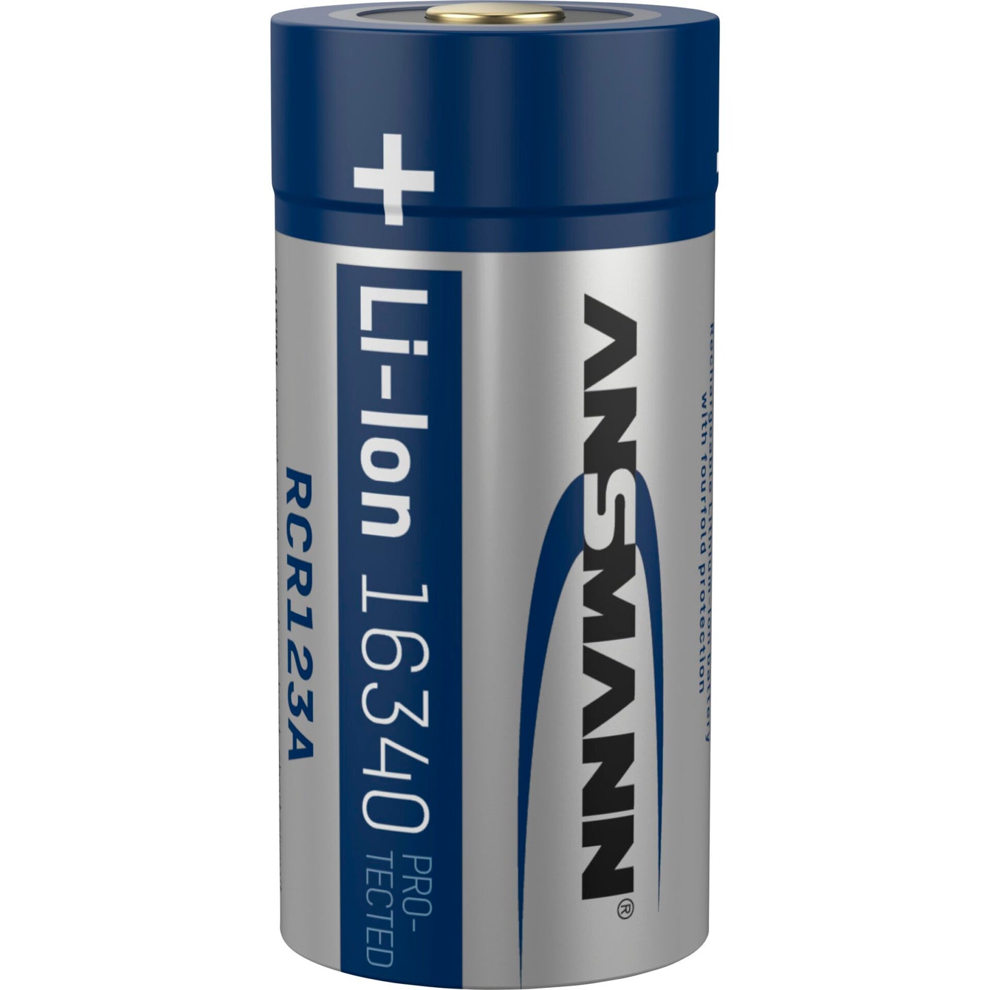 Ansmann 16340 Li-Ion Akku 850mAh 3,6V Micro USB Input  1300-0015