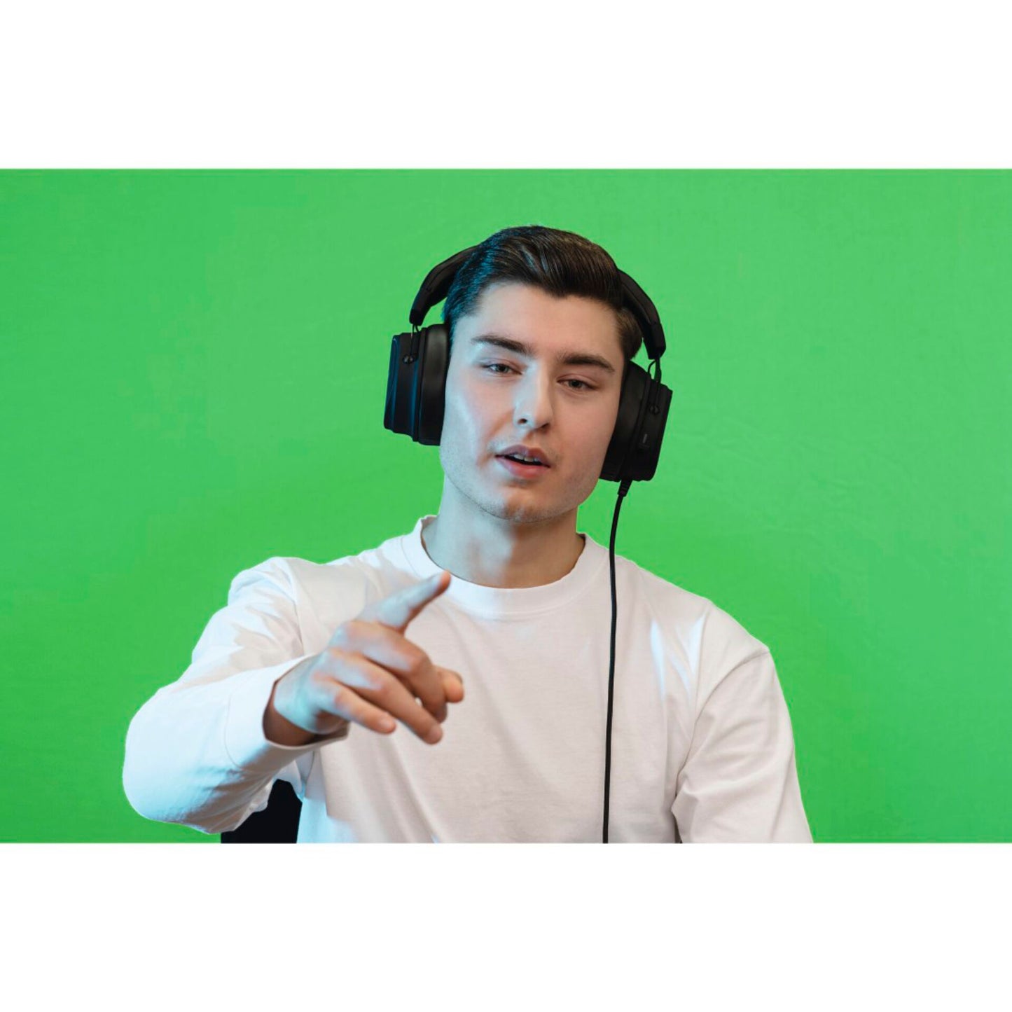 Hama foldable Background Chairy green Ø 130cm