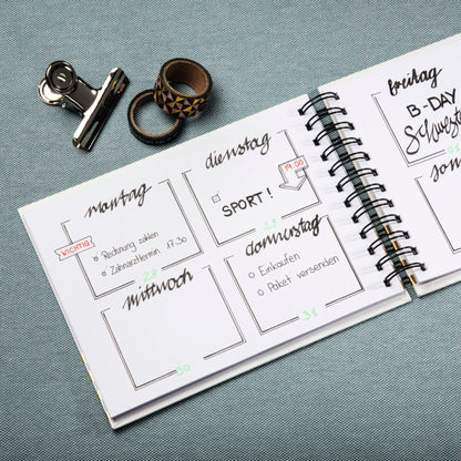 Hama Letterings Future     24x17 50 white Pages Spiral      3891