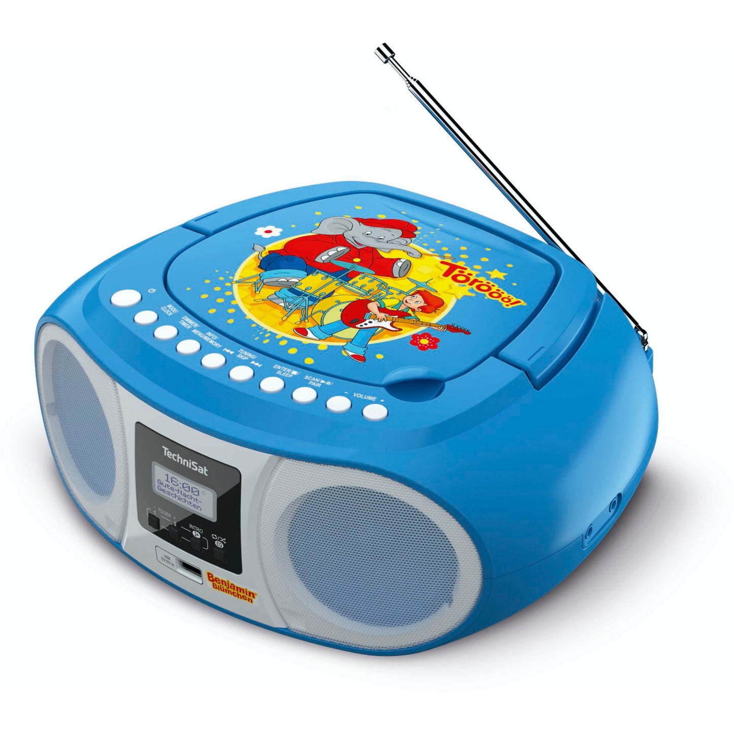 Technisat DigitRadio 1990 Benjamin Blümchen Edition blue/w
