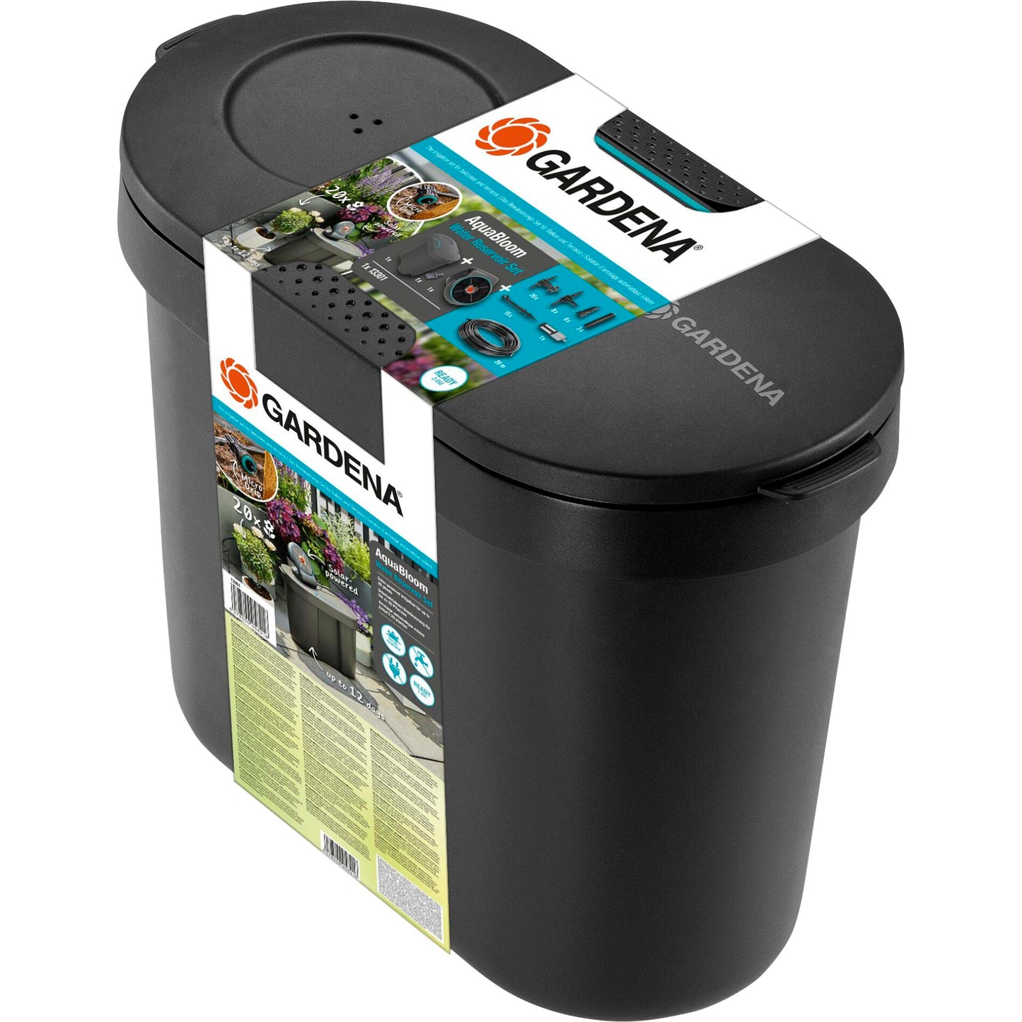 Gardena AquaBloom Set Solar-powered Irrigation