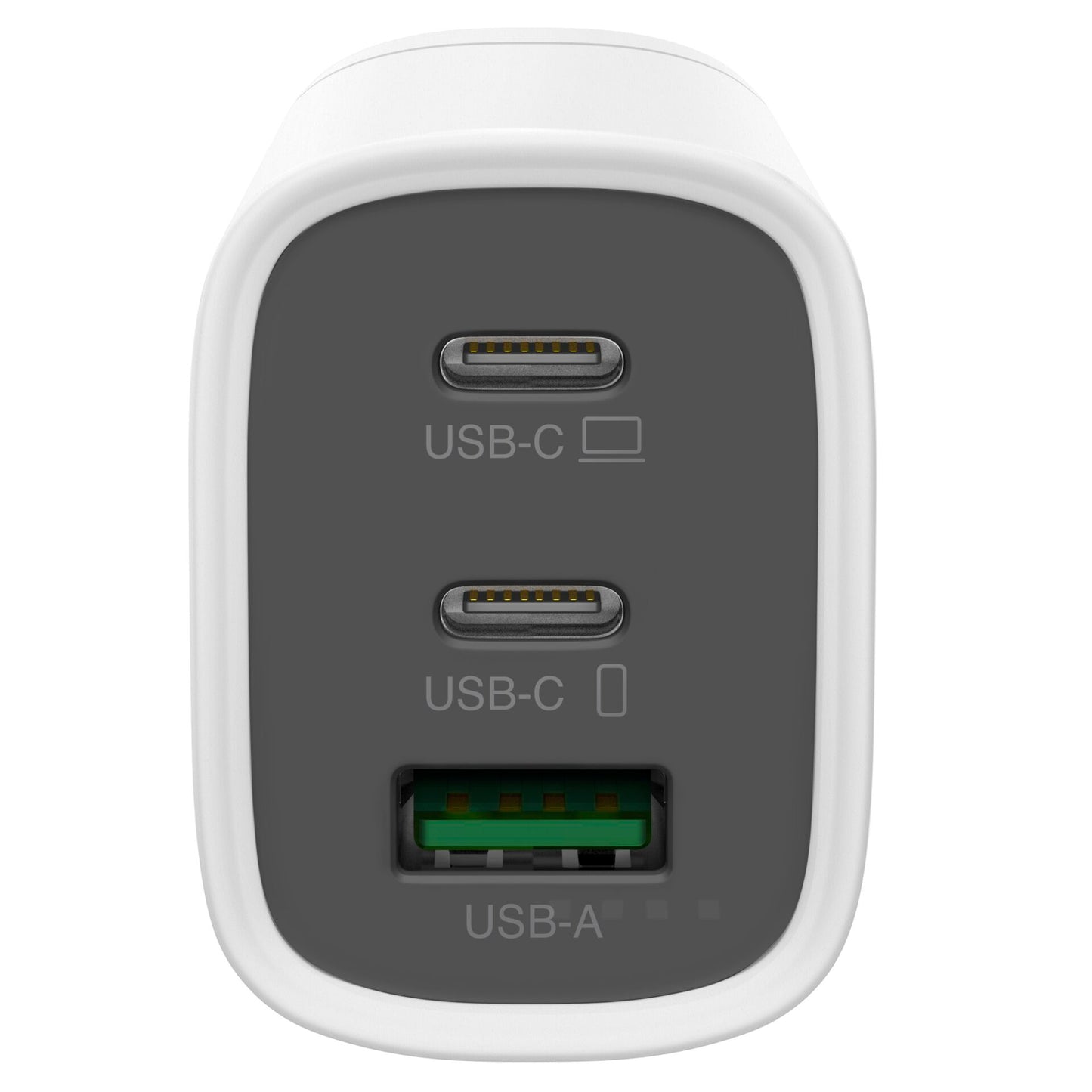 GP GaN USB QuickChargeAdapter PD 2xUSB-C & 1xUSB-A white  65W