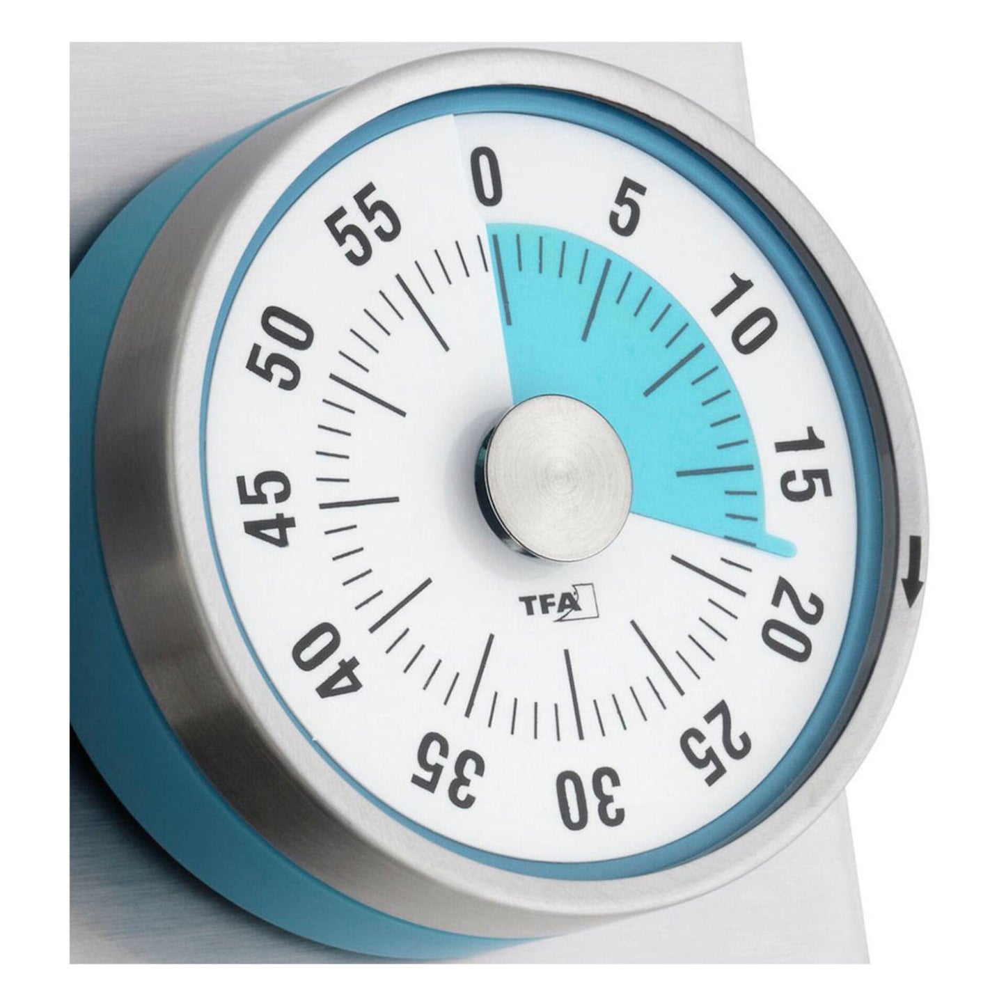 TFA 38.1028.20 Turquoise Puck Kitchen Timer