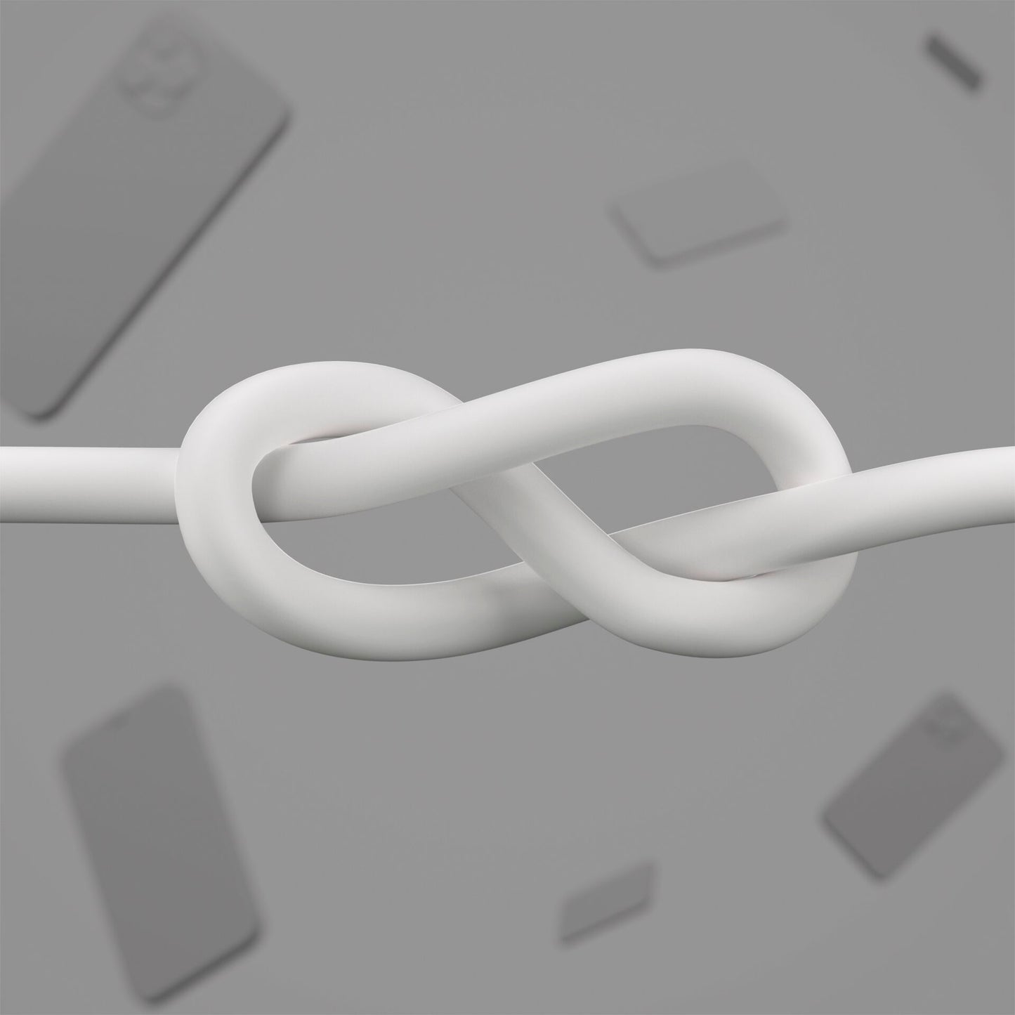 Belkin Flex Lightning/USB-A 1m mfi cert., white CAA008bt1MWH