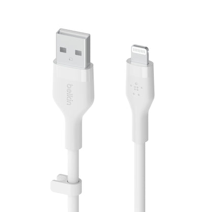 Belkin Flex Lightning/USB-A 2m mfi cert., white CAA008bt2MWH