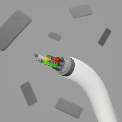 Belkin Flex Lightning/USB-A 2m mfi cert., white CAA008bt2MWH