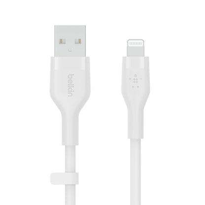 Belkin Flex Lightning/USB-A 3m mfi cert., white CAA008bt3MWH