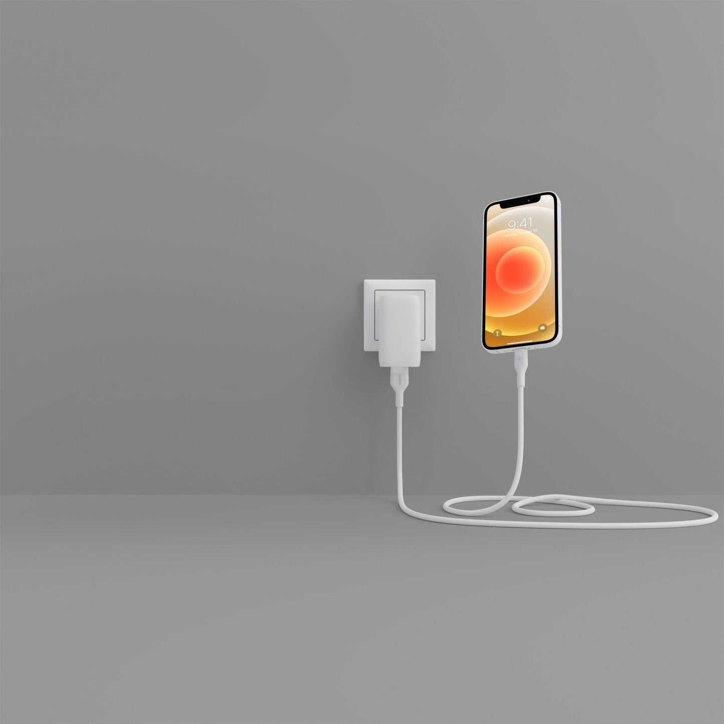 Belkin Flex Lightning/USB-A 3m mfi cert., white CAA008bt3MWH